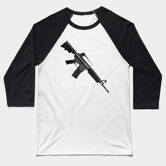 Rifle Baseball T-Shirt by antaris